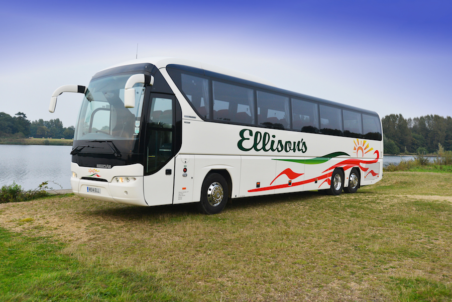 ellisons travel coach hire st helens